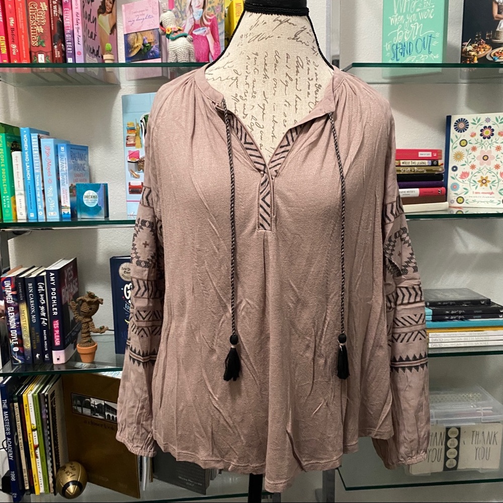 Lucky Brand Medium Aztec Top